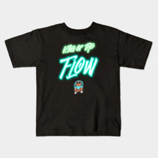 KING OF FLOW MUSIC Kids T-Shirt